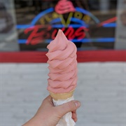 Black Cherry Soft Serve