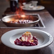 Cherries Jubilee Flambe