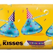 Hersheys Birthday Cake Kisses