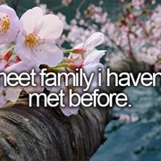 Meet Family You Haven&#39;t Met Before