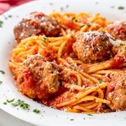 Spaghetti Meatballs