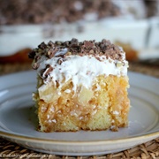 Caramel Apple Toffee Cake