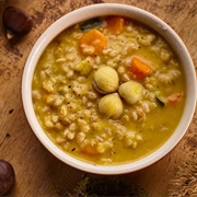 Zuppa Di Farro E Castagne