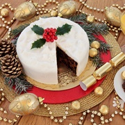 Traditional British Christmas Cake