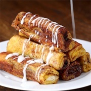 French Toast Roll Ups