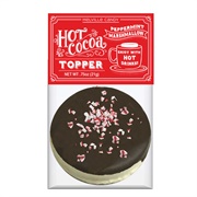 Melville Candy Dark Chocolate Peppermint Marshmallow Hot Cocoa Topper