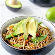 Avocado Fried Noodles