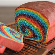 Rainbow Rye Bun