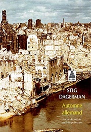 Automne Allemand (Stig Dagerman)