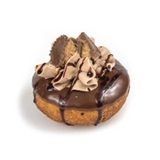 Reeses Cup Chocolate Cream Cake Donut