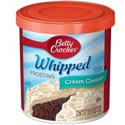 Whipped Cream Cheese Frosting