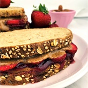 Almond Butter and Jelly Sandwich