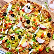 Pizza With Assorted Toppings