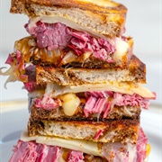 Corned Beef Melt Sandwich