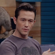 11. Joseph Gordon-Levitt Wears a Heart T-Shirt and Blue Jeans