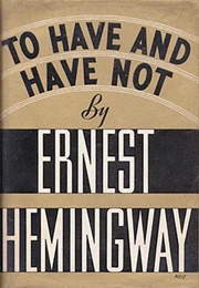 To Have and Have Not (1937)