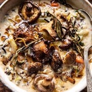 Wild Rice &amp; Mushroom Soup