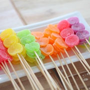 Fruit Jelly Skewers