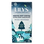 Lilys Mocha Hot Cocoa Extra Dark Chocolate Cocoa