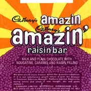 Cadburys Amazin Raisin Bar