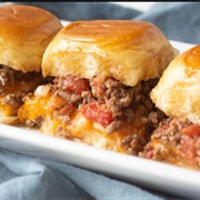 Beef Cheesy Sliders