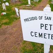 Presidio Pet Cemetery