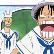 197. Sanji the Cook! Showing His Real Worth at the Marine Dining-Room!