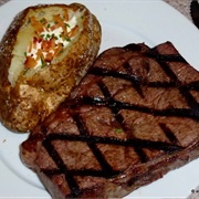 Steak Baked Potato