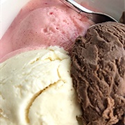 Neapolitan Ice Cream in Naples, Italy