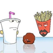 Mestre Shake, Batatão E Almondega . Aqua Teen Hunger Force