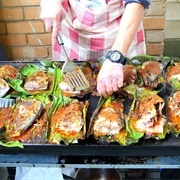 Fish Banana Leaves