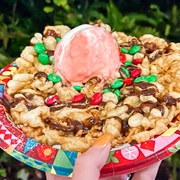 Funnel Cake Sundae