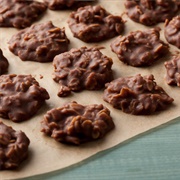 Peanut Butter-Chocolate No-Bake Cookies