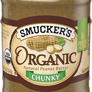 Smuckers Organic Chunky Peanut Butter