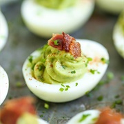 Avocado Deviled Eggs