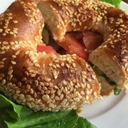 Bagel Lettuce Tomato