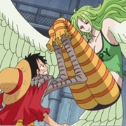 607. Incandescent Fierce Battle - Luffy vs. Caesar