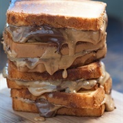 Peanut Butter Nutella Sandwich