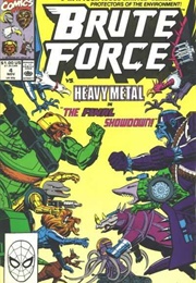 Brute Force (1990); #4 - Chain Reaction! (Simon Furman)