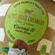 Lewis Road Creamery – Coconut &amp; Gisborne Lime