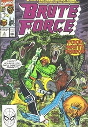 Brute Force (1990); #3 - Toxic Waste Terror (Simon Furman)