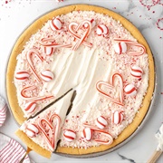 Peppermint Cookie Pizza