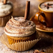 Pumpkin Cinnamon Cupcake