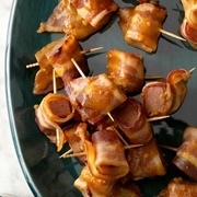 Bacon Wrapped Spam Bites