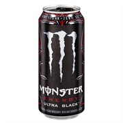 Ultra Black Monster Energy