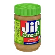 Jif Omega Three Creamy Peanut Butter