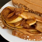 Peanut Butter Apple Sandwich