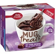 Hot Fudge Brownie Mug Cake