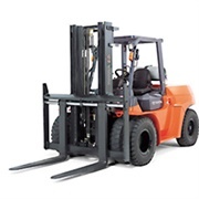 The Big Orange Forklift