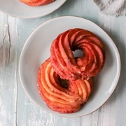 Rose Iced Cruller